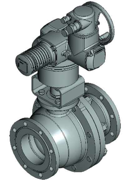 Кран шаровый, серия КПЛВ-КШ