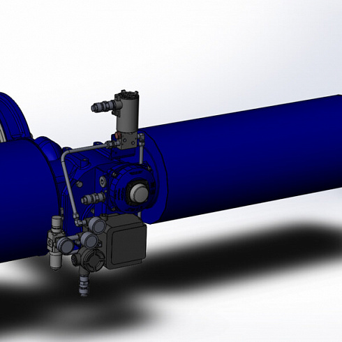 Запорный трёхэксцентриковый дисковый затвор серии КПЛВ-Д