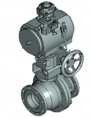 Кран шаровый серия КПЛВ-КШС 