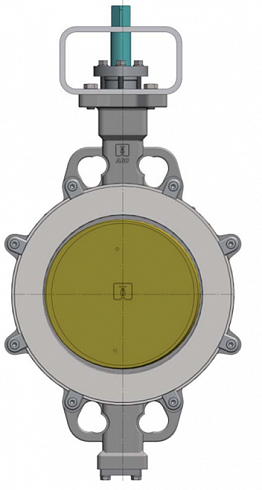 Серия 3Е-3Н: Дисковый затвор с тройным эксцентриситетом для замены Затворов Verdelet
