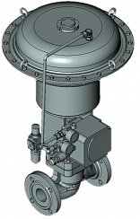 Седельный регулирующий клапан серия КПЛВ-СС