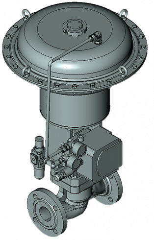 Седельный регулирующий клапан серия КПЛВ-СС
